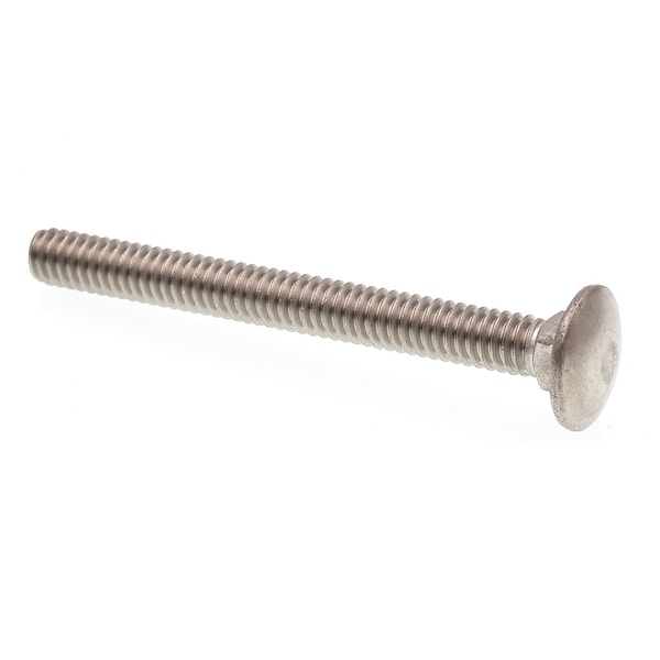 Carriage Bolts 1/4in-20 X 2-1/2in Grade 18-8 Stainless Steel 25PK